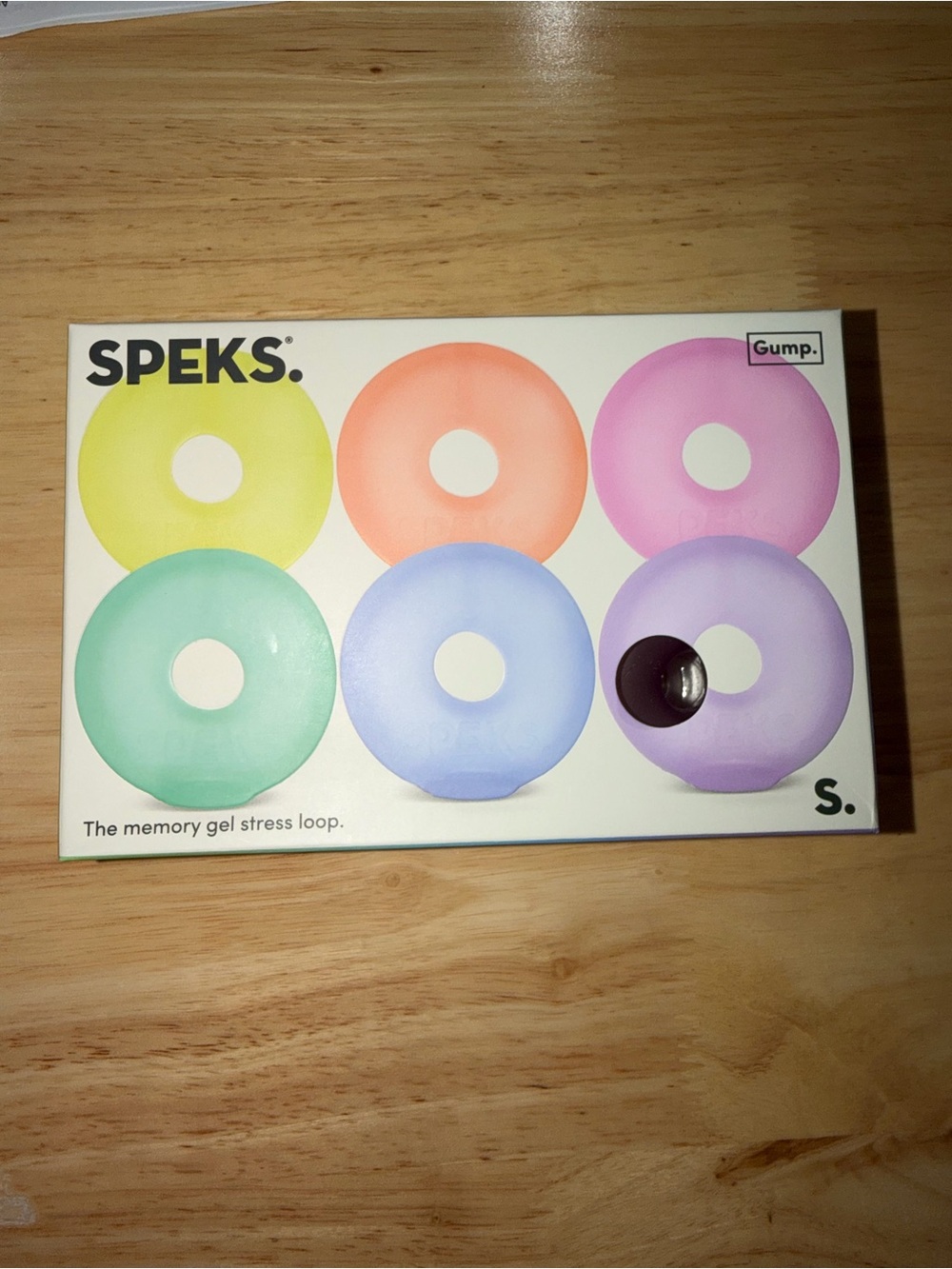 SPEKS Mini Memory Gel Stress Loop - Pastel Multi Color